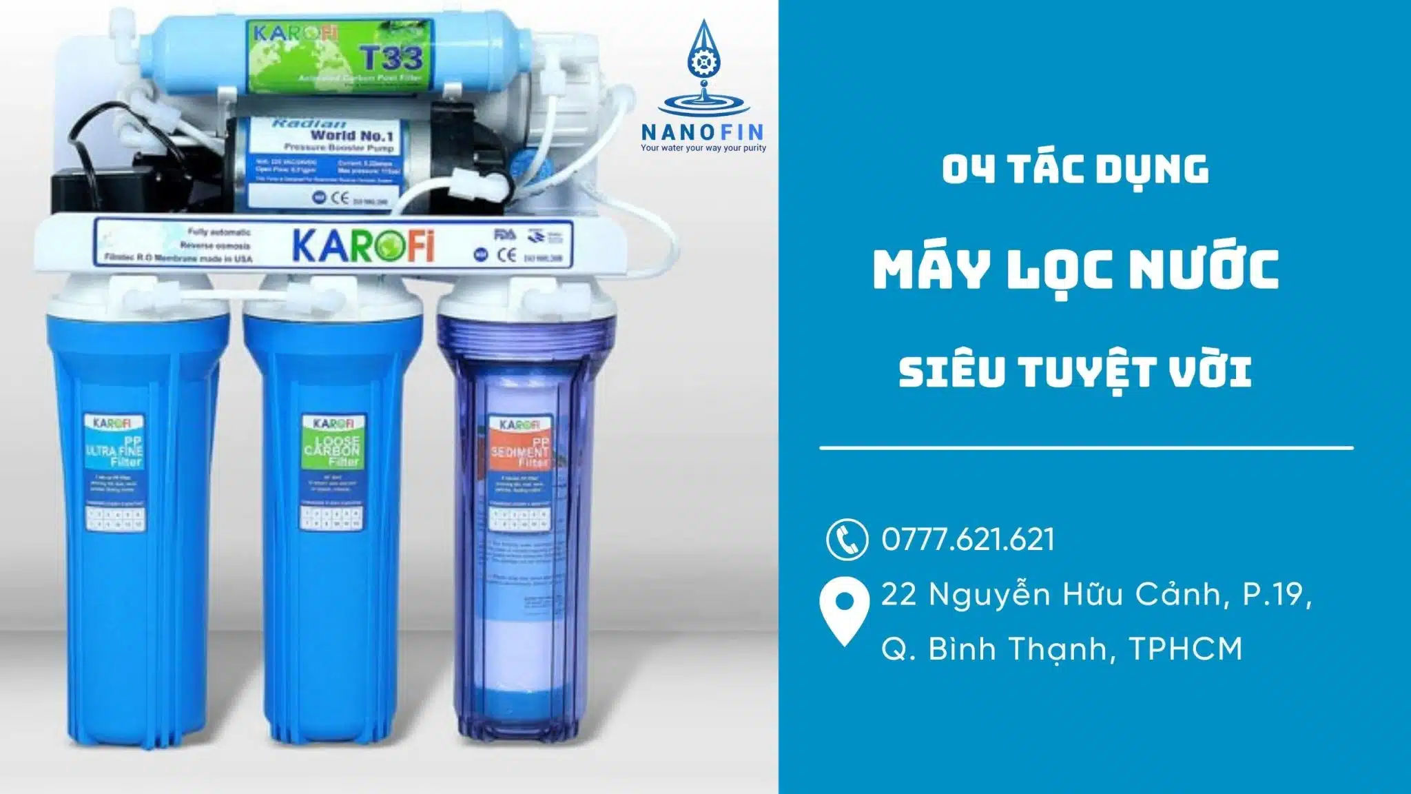 4 tác dụng của máy lọc nước siêu tuyệt vời mà bạn không ngờ đến